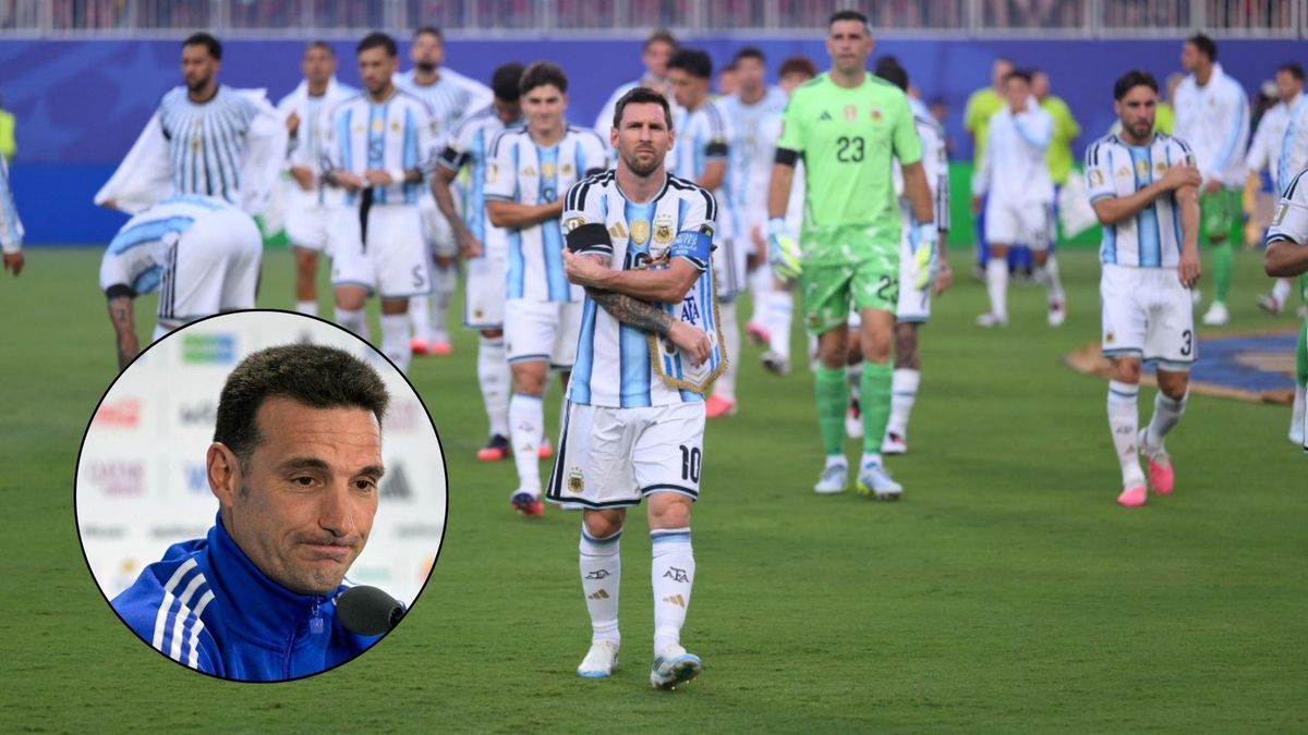 Messi se retiró de la selección; Scaloni deberá armar un nuevo equipo.