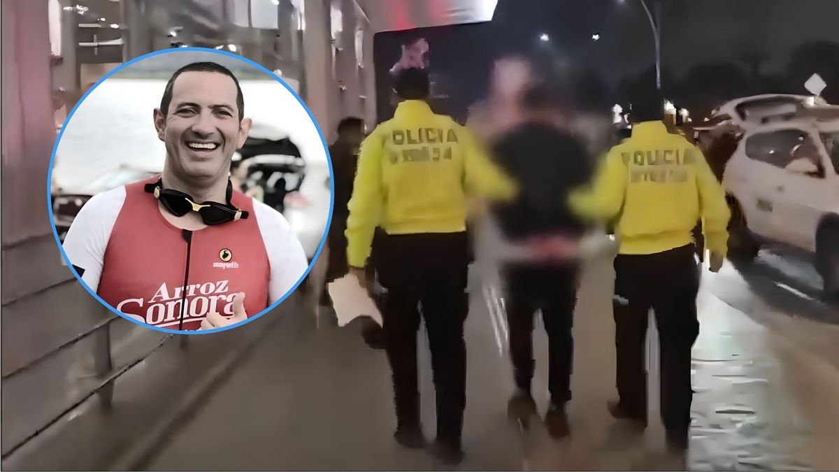 La Policía capturó el 2 de septiembre a alias 'Bambam', una pieza clave del crimen de Gustavo Aponte, asesinado por error frente a un gimnasio en Bogotá.