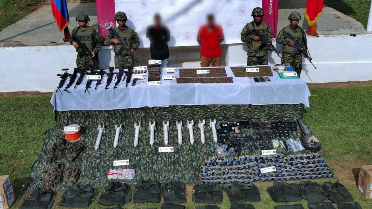 Operaciones del Ejército en Antioquia.