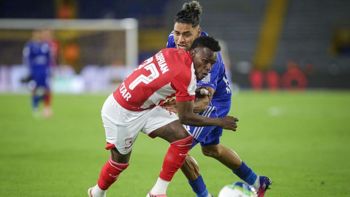 Partido Santa Fe vs Millonario en El Campín
