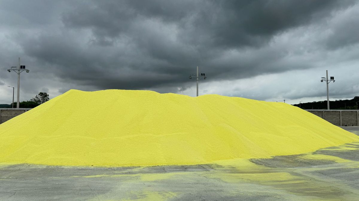 Ecopetrol exportó sus primeras 2.100 toneladas de azufre sólido a Suramérica y África