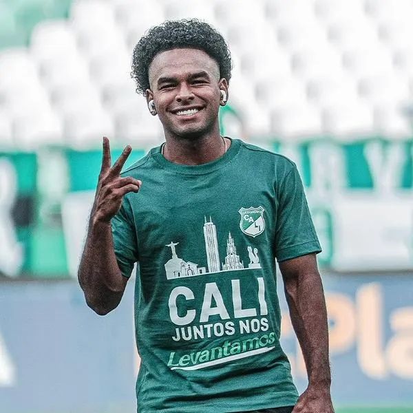 Johan Martínez, futbolista del Deportivo Cali que recibió amenazas