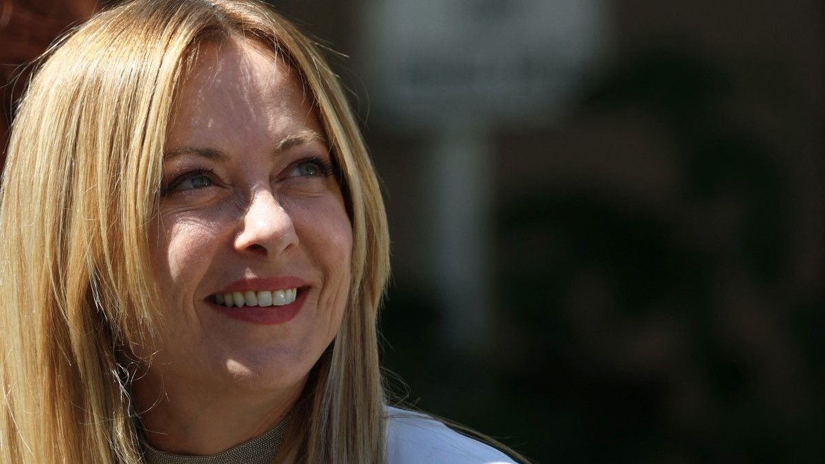 Primera ministra de Italia, Giorgia Meloni