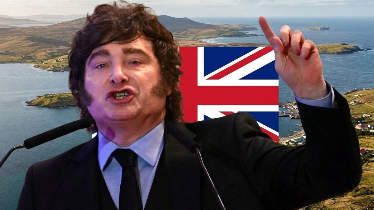 Javier Milei, presidente de Argentina, en tensión con Reino Unido por el petróleo