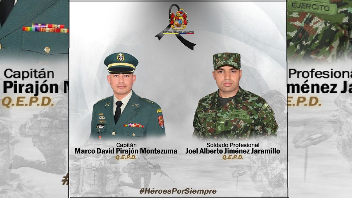 Militares asesinados en Ocaña.