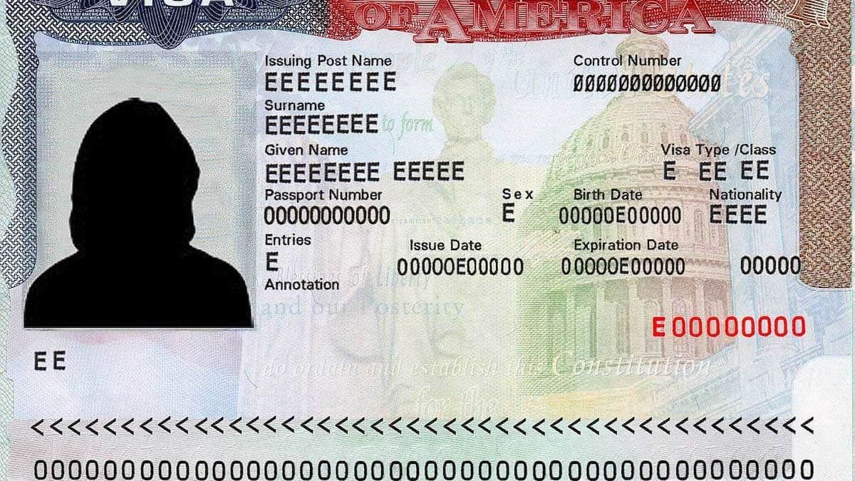 Visa americana para entrar a Estados Unidos