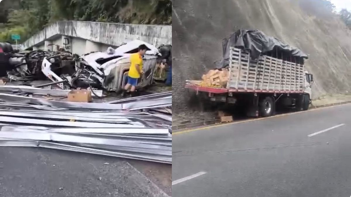 Accidente de Tránsito Ibagué - Armenia | Choque entre tractocamión y turbo | Cierre de la línea | Septiembre 2026