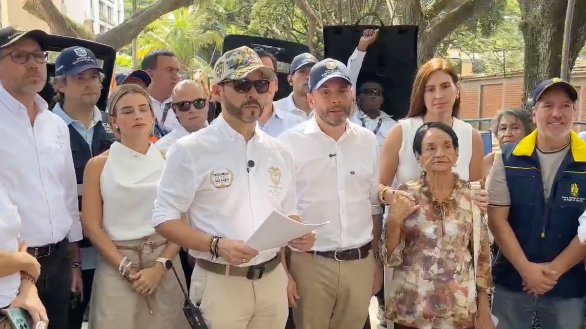 El presidente de la República, Abelardo De La Espriella, realizó diferentes anuncios durante su visita a Cali.