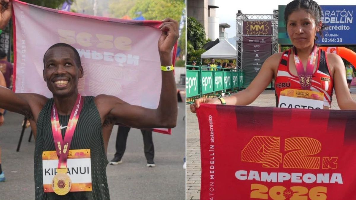 Ganadores de la Maratón Medellín 2026