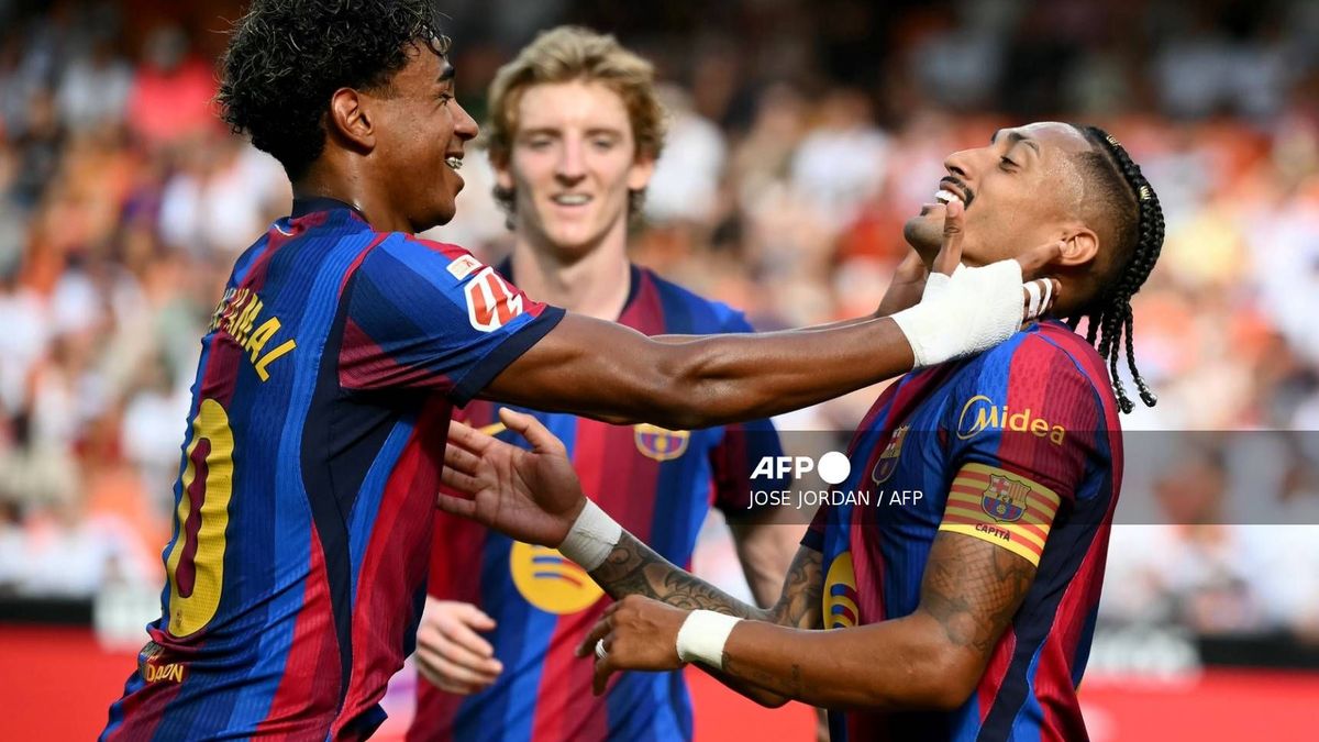 valencia barcelona resultados goles hoy domingo 6 de septiembre