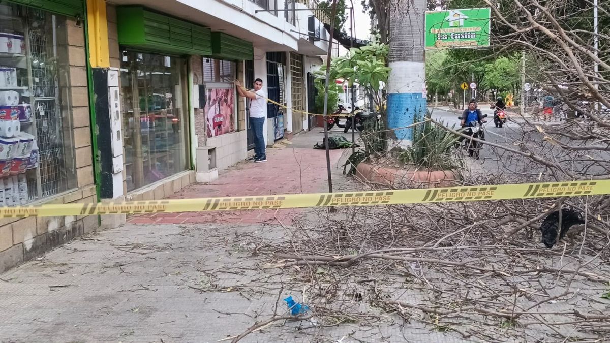 Fuertes vientos en Cúcuta