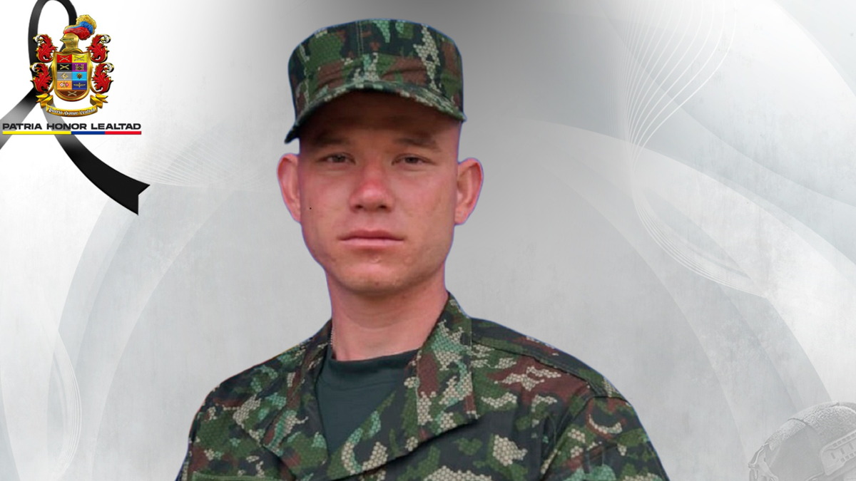 Soldado profesional José Manuel López Villada, asesinado en la vía Panamericana.