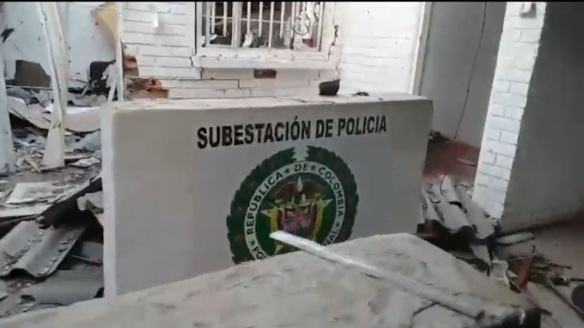 Sub estación de Policía Guamalito El Carmen Norte de Santander