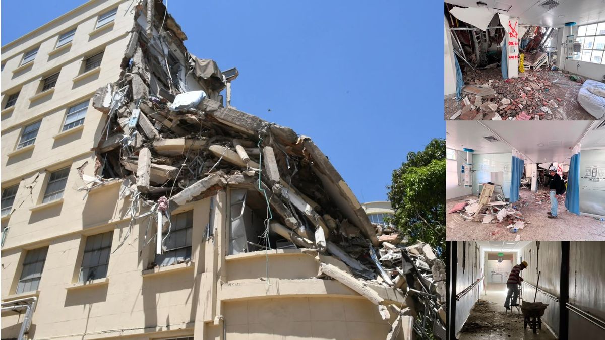 El Hospital Universitario de Valle sufrió graves afectaciones durante el terremoto