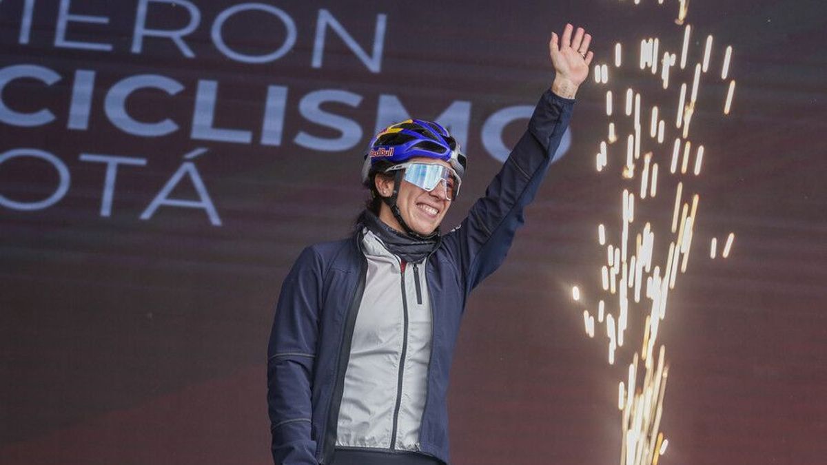 Mariana Pajón, destacada ciclista colombiana en BMX y pista