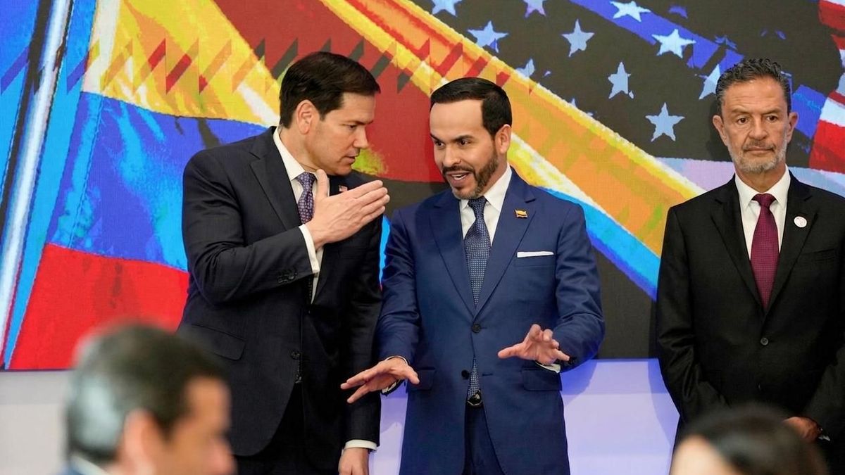 Abelardo de la Espriella y Marco Rubio