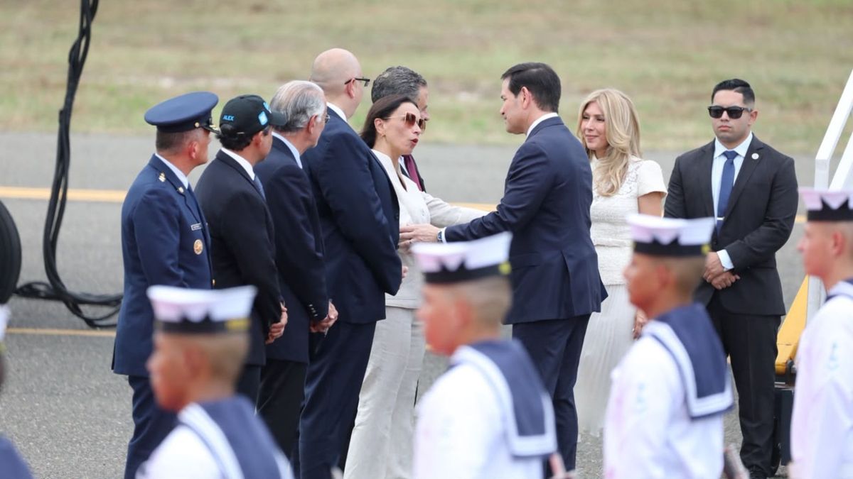 Marco Rubio y María Consuelo Araujo