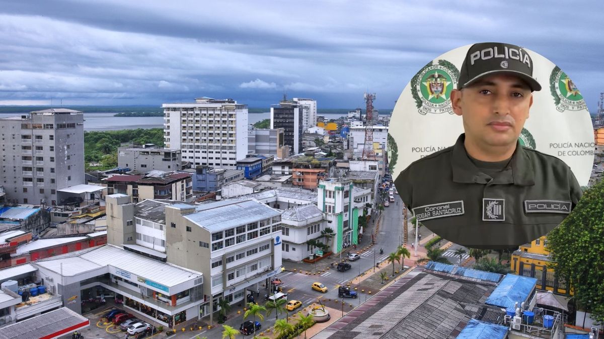 El coronel Edgar Santacruz asumió el comando de la Policía en Buenaventura.