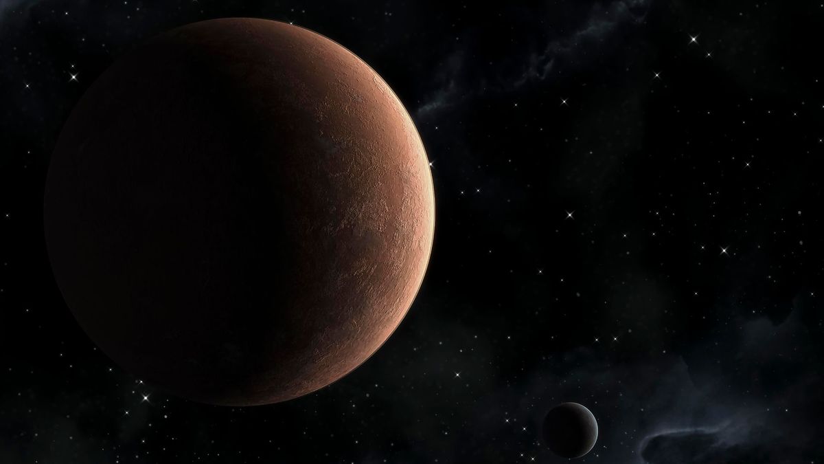 El planeta vecino habría acabado con su satélite natural hace miles de años.