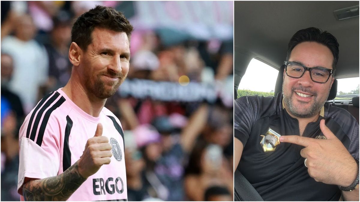Lionel Messi (futbolista argentino) y Juan Carlos Trujillo (empresario colombiano)