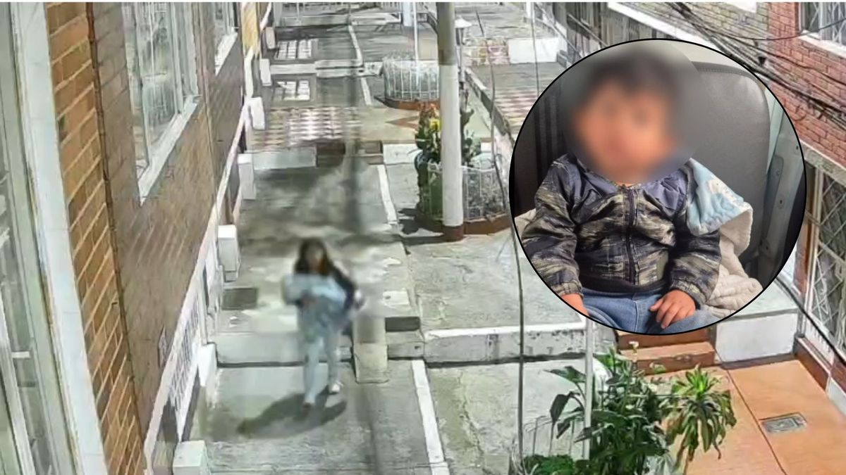 Rescatan bebé que fue dejado abandonado en la puerta de una vivienda en el sur de Bogotá