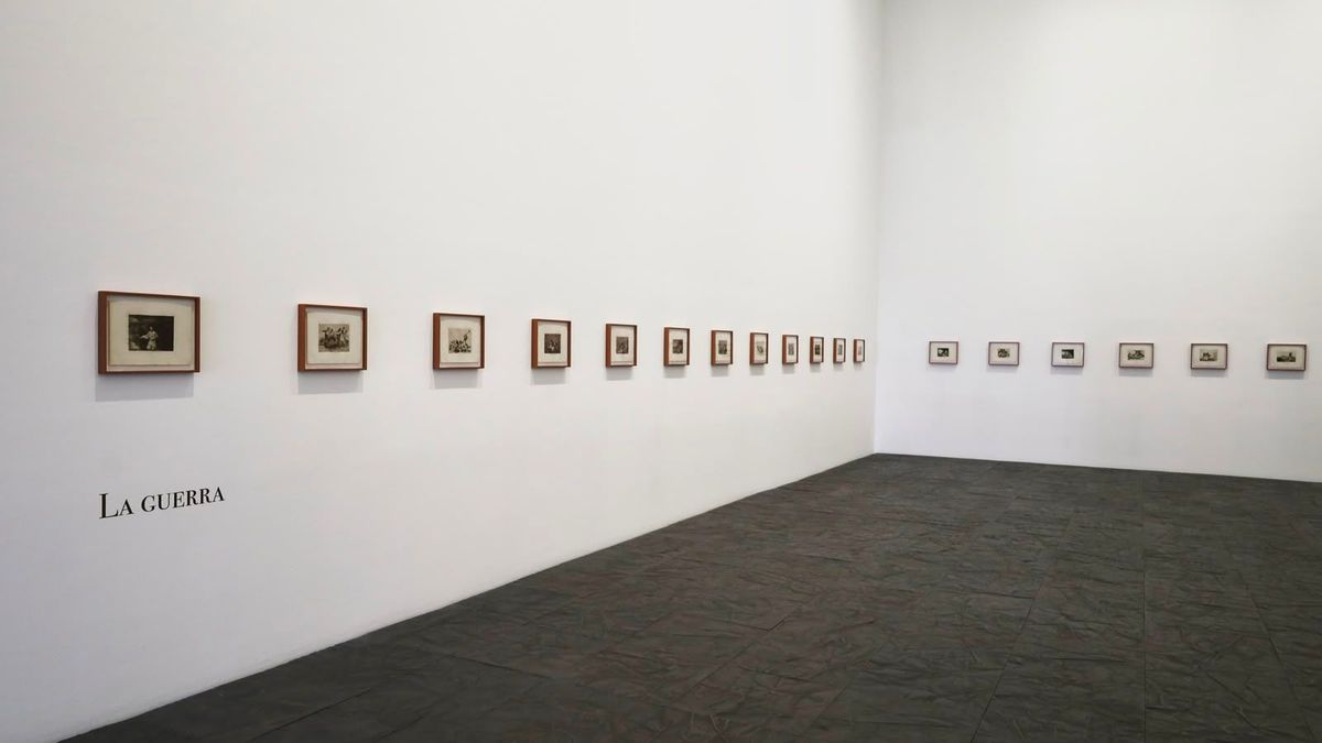 Exposición Los desastres de la guerra en Bogotá