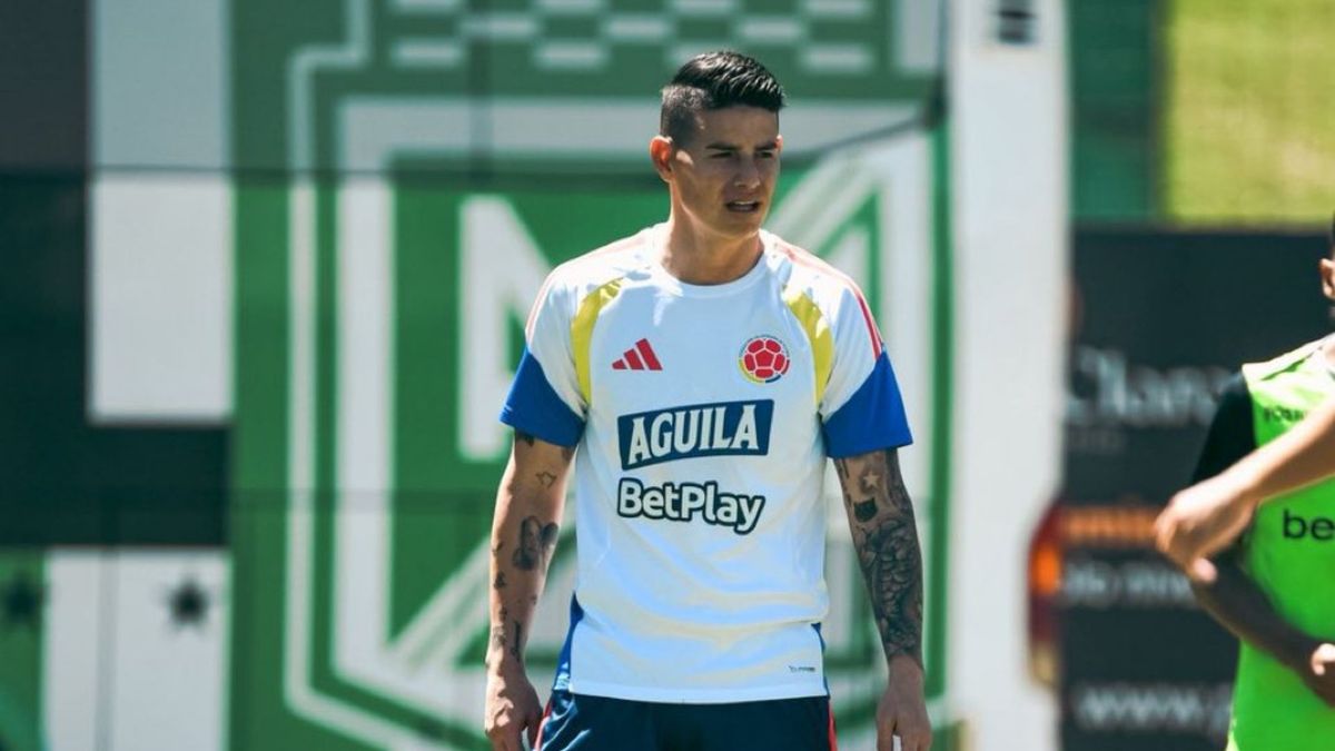 James Rodríguez será nuevo futbolista de Atlético Nacional