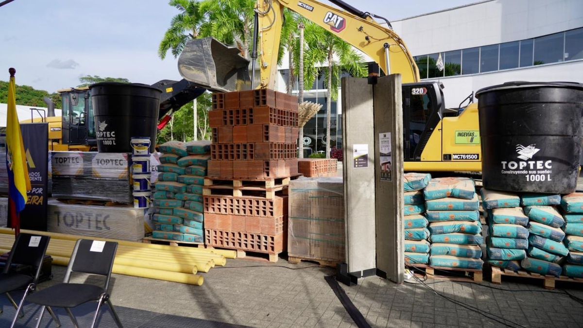 Ayudas humanitarias para terremoto en Colombia