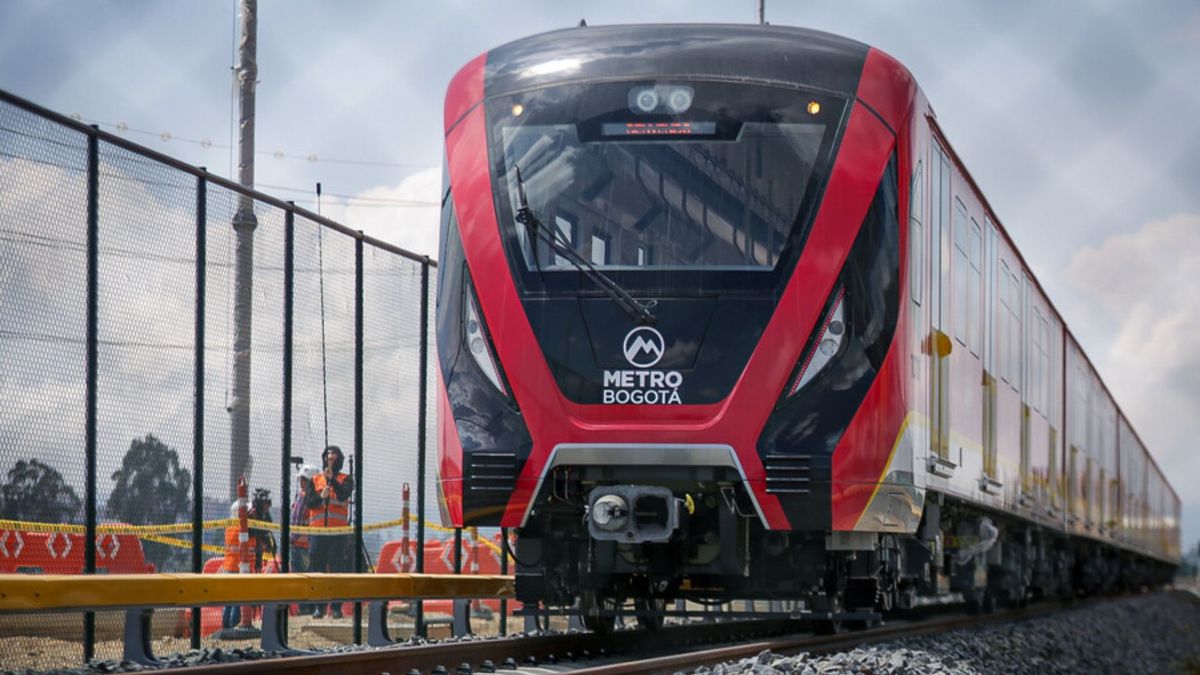 Metro de Bogotá en fase inicial de pruebas