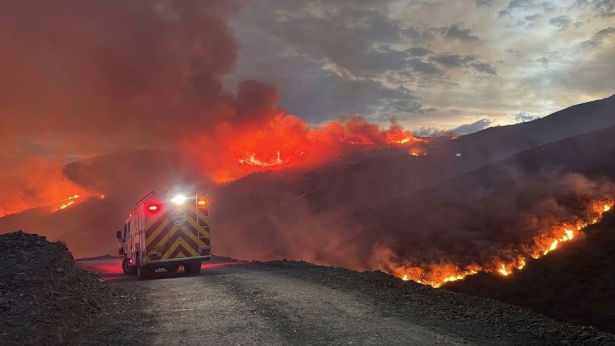 El incendio lleva siete días activo.