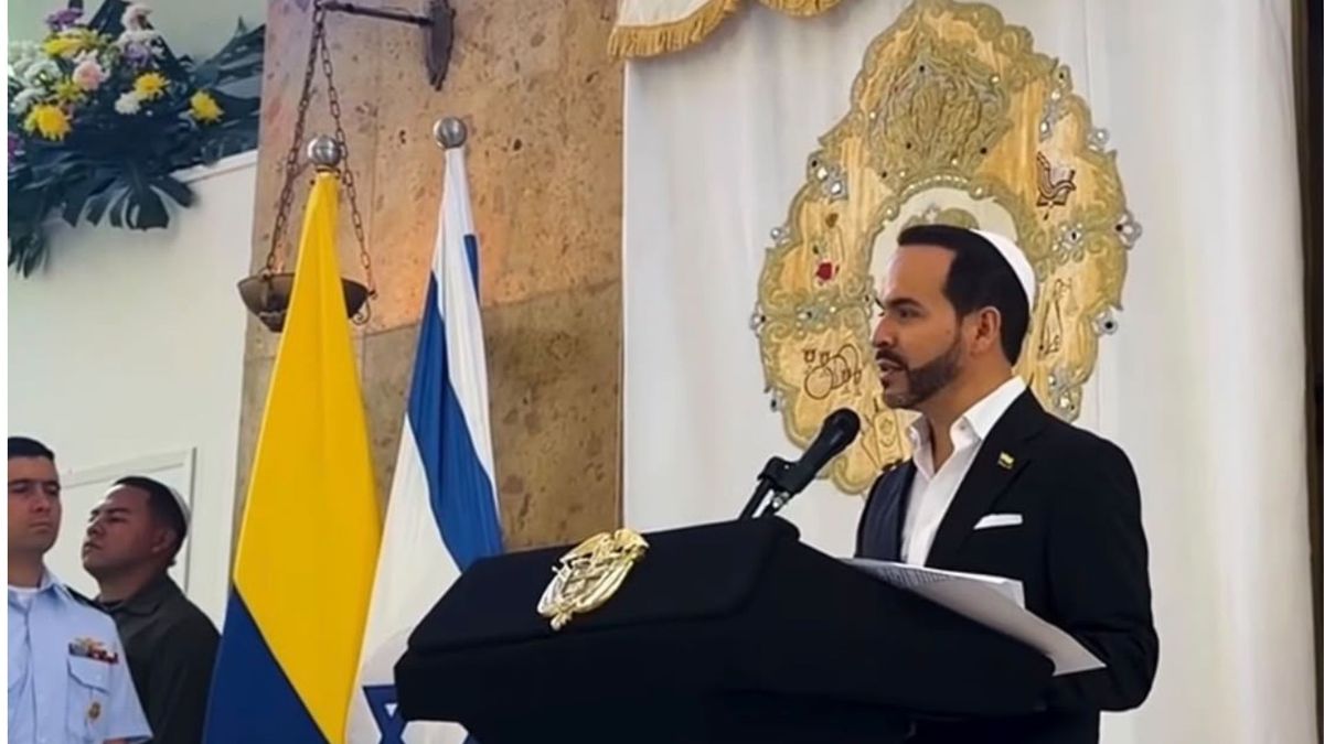 Presidente De la Espriella acompañó a la comunidad judía reunida en Barranquilla durante celebración de Año Nuevo