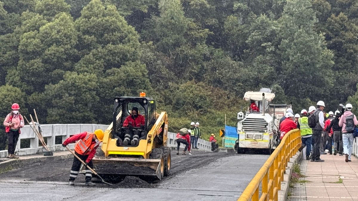 Cerrado el puente de la 100 con Séptima