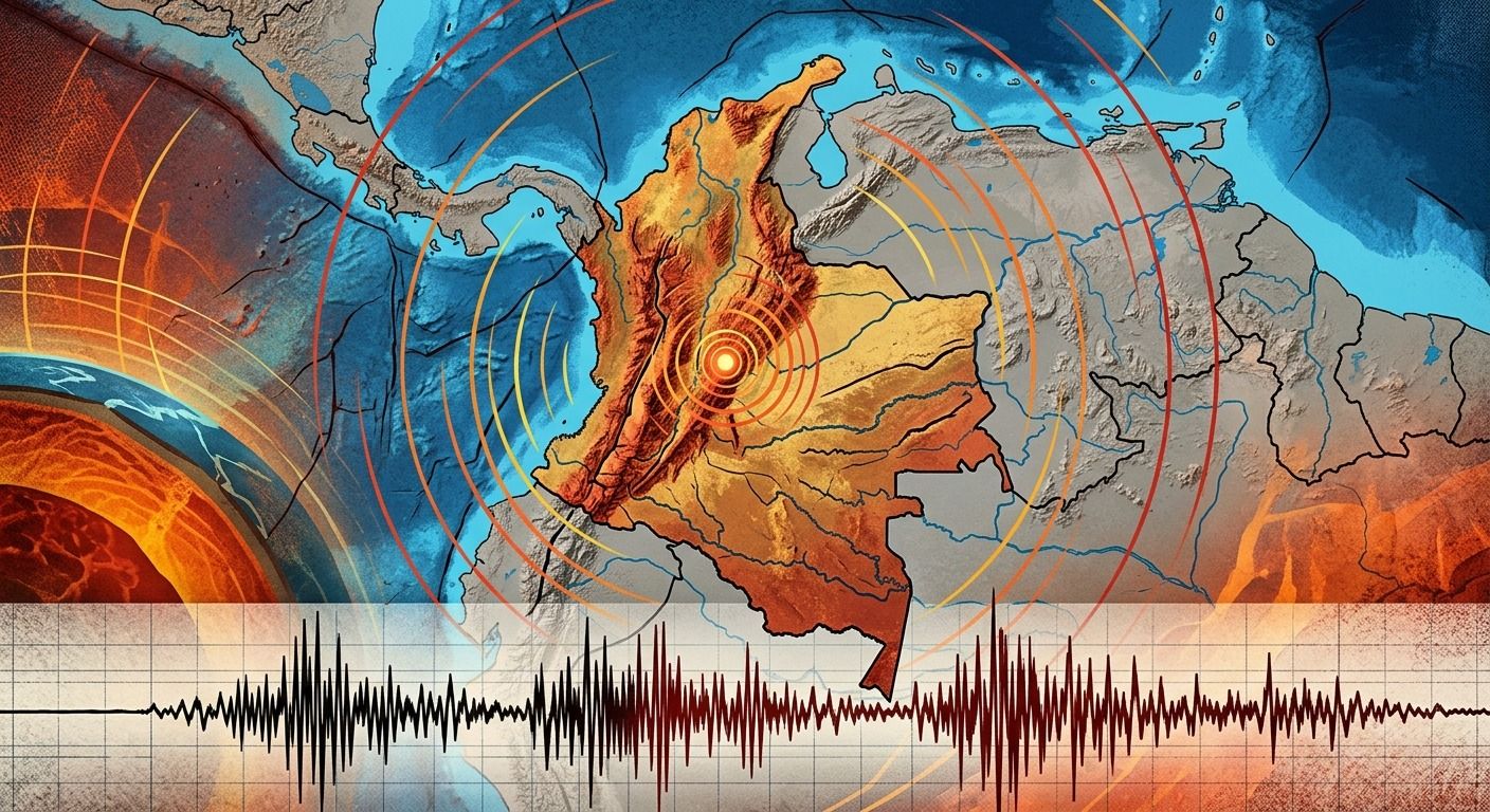 Terremoto, temblor, sismo en Colombia