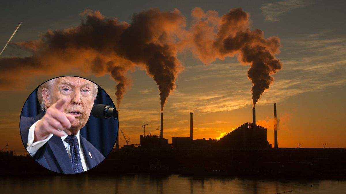 Trump, listo para eliminar límites de emisiones de carbono para centrales eléctricas.