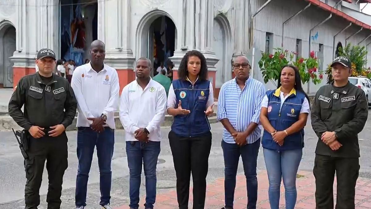 Gobernadora del Chocó habla sobre accidente aéreo.