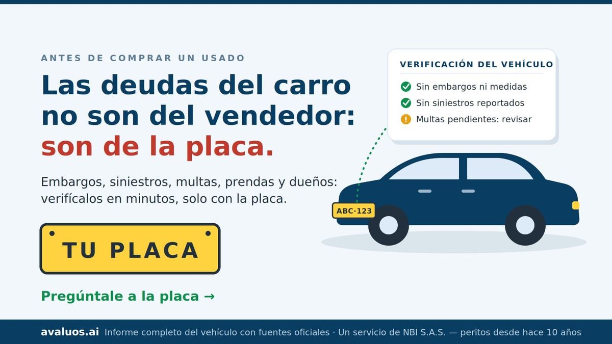 Histórico vehicular en Colombia