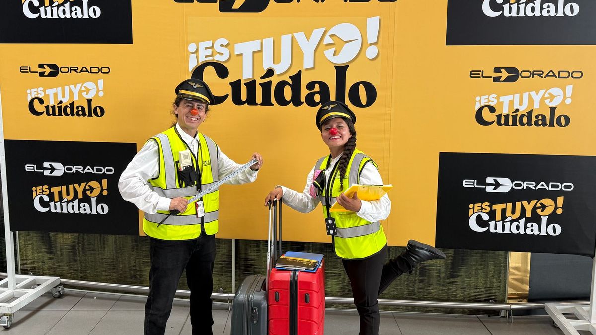 Campaña en el Aeropuerto El Dorado.