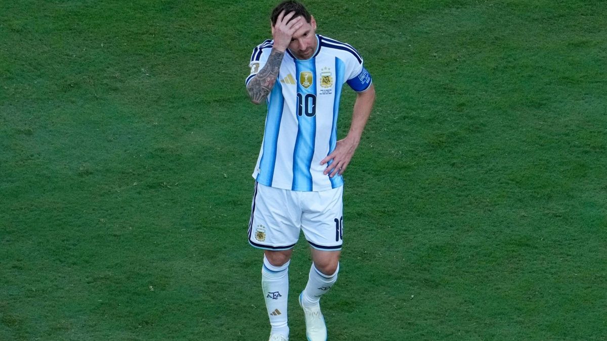 Lionel Messi tras perder la final el Mundial 2026