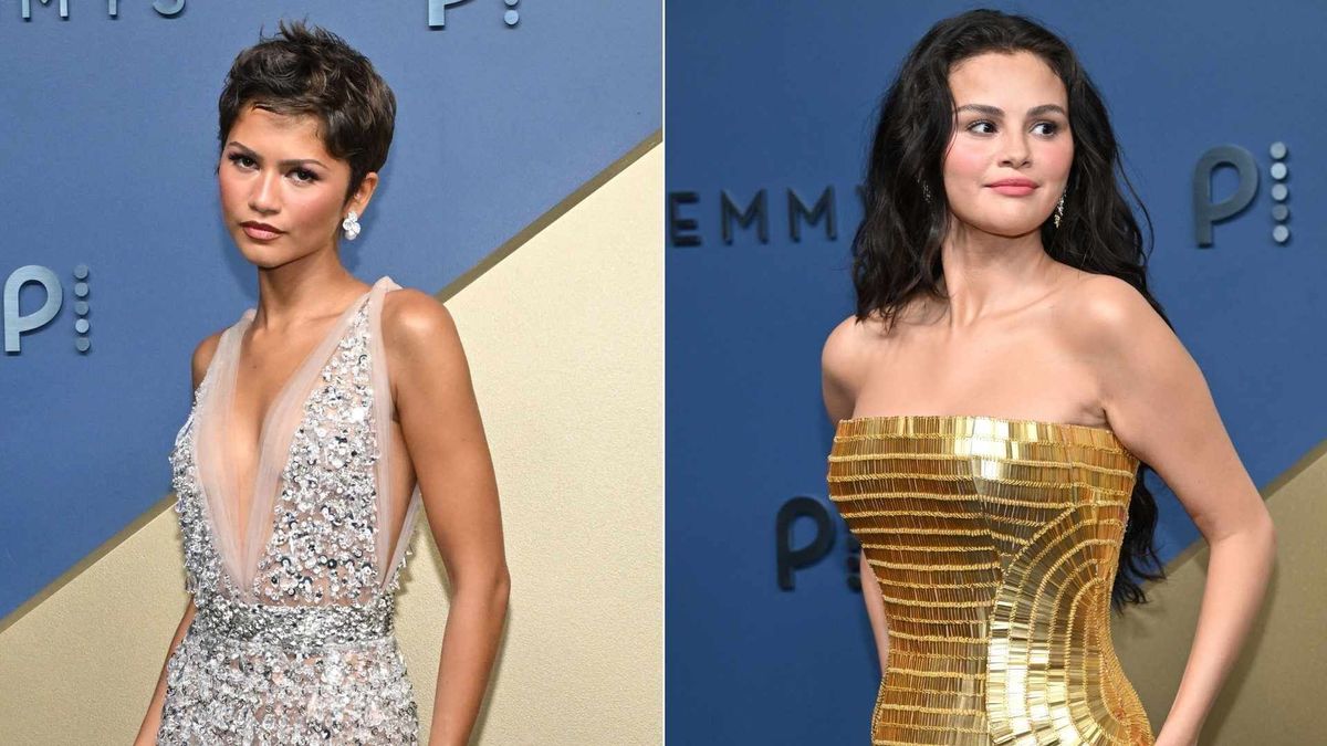 Zendaya y Selena Gómez en la edición número 78 de los Premios Emmy.