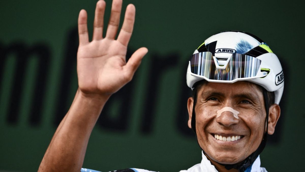 Nairo Quintana ciclista colombiano del Movistar Team