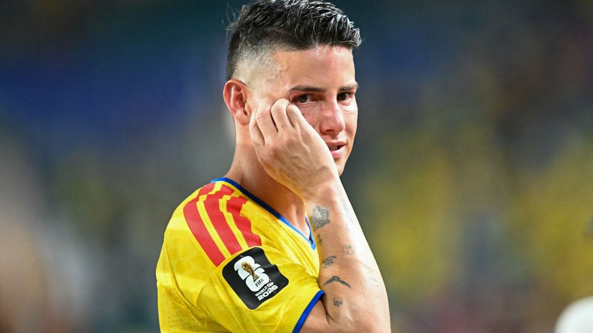 James Rodríguez, futbolista que anunció su retiro de la Selección Colombia