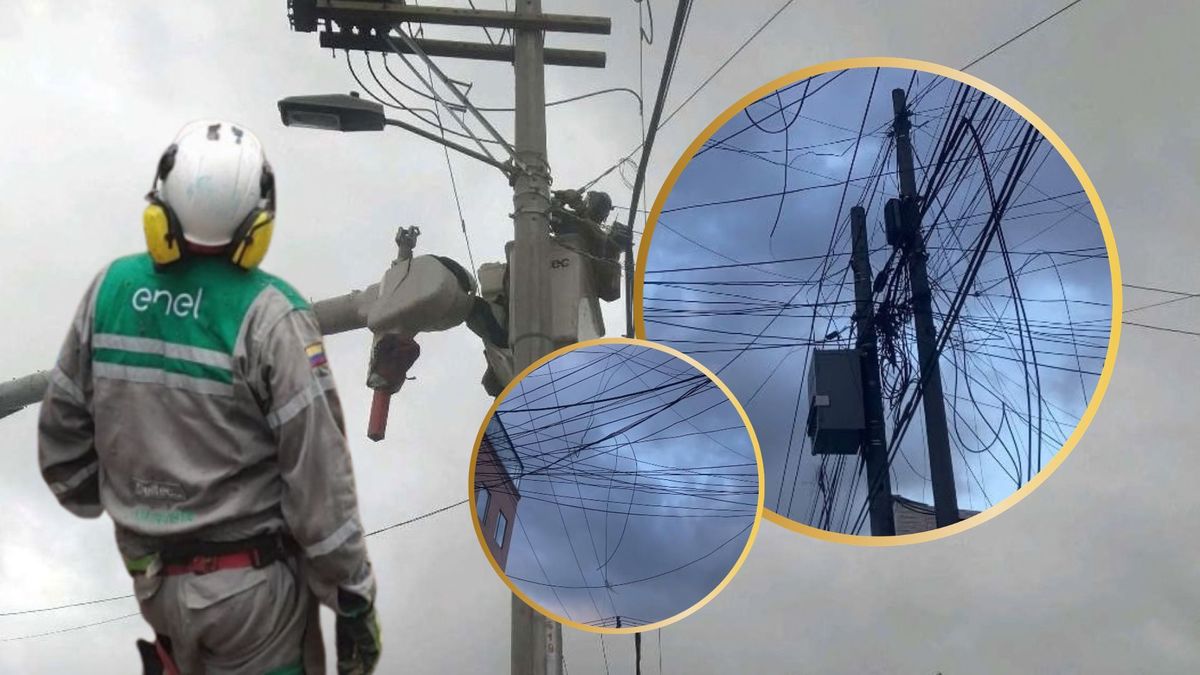 Cableado eléctrico en Bogotá y atención de la compañía Enel.