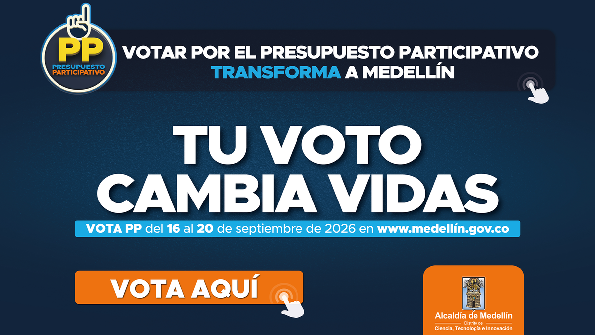 Contenido patrocinado Presupuesto Participativo Medellín