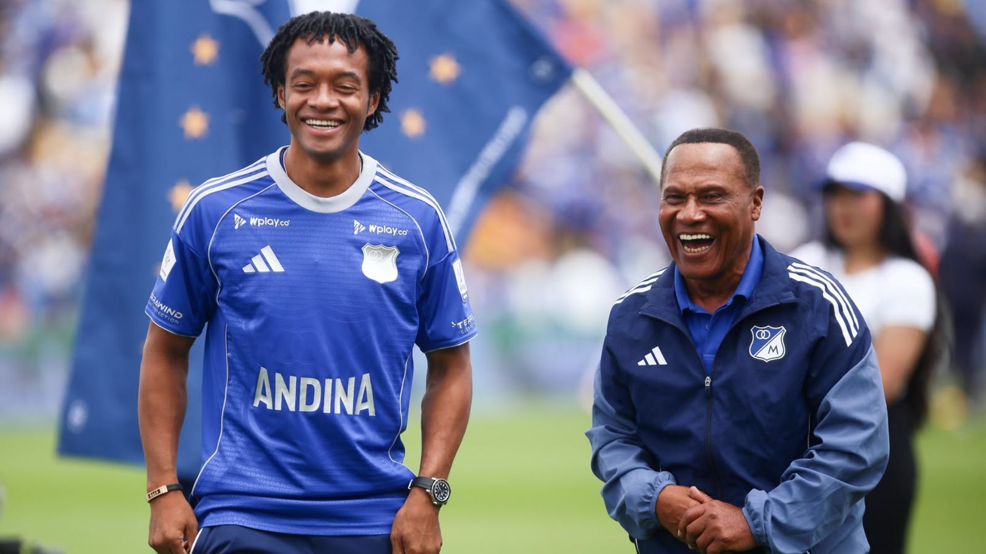 Cuadrado presentación oficial Millonarios