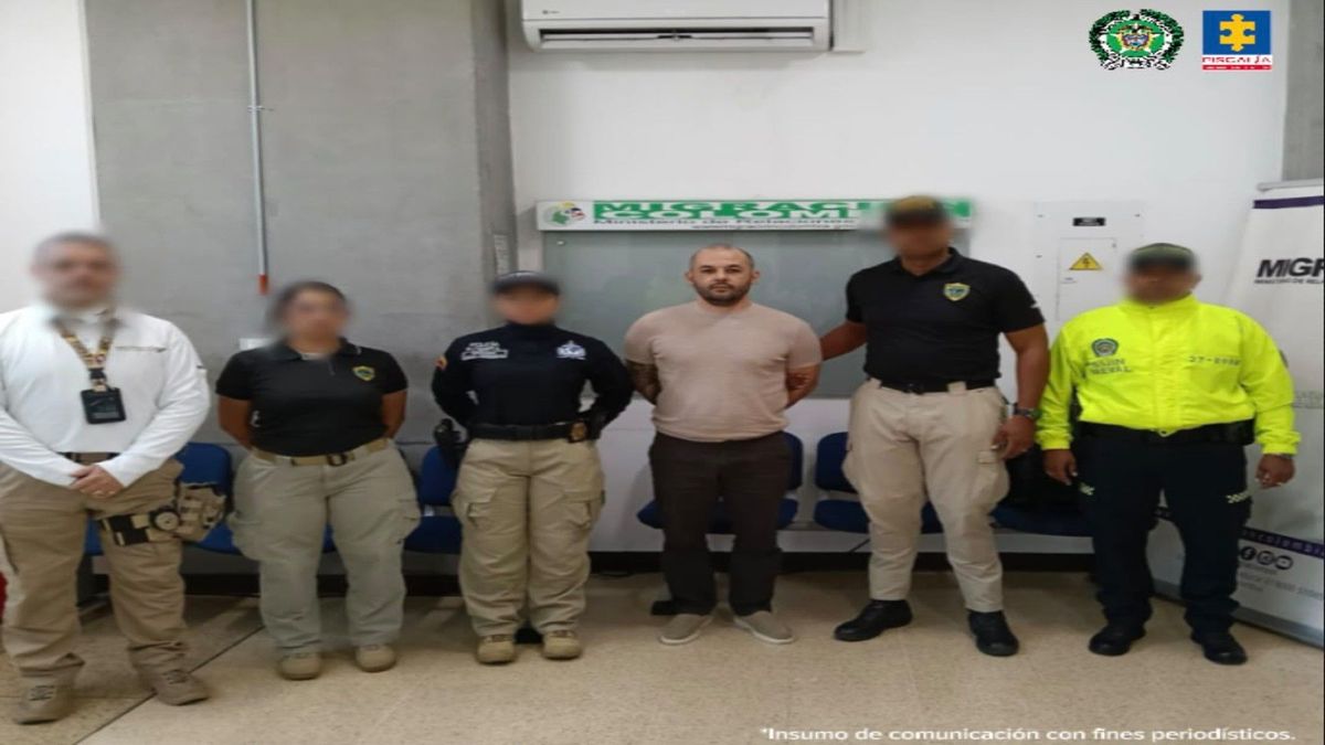 Alias "Nea Arias", capturado en Rionegro, Antioquia