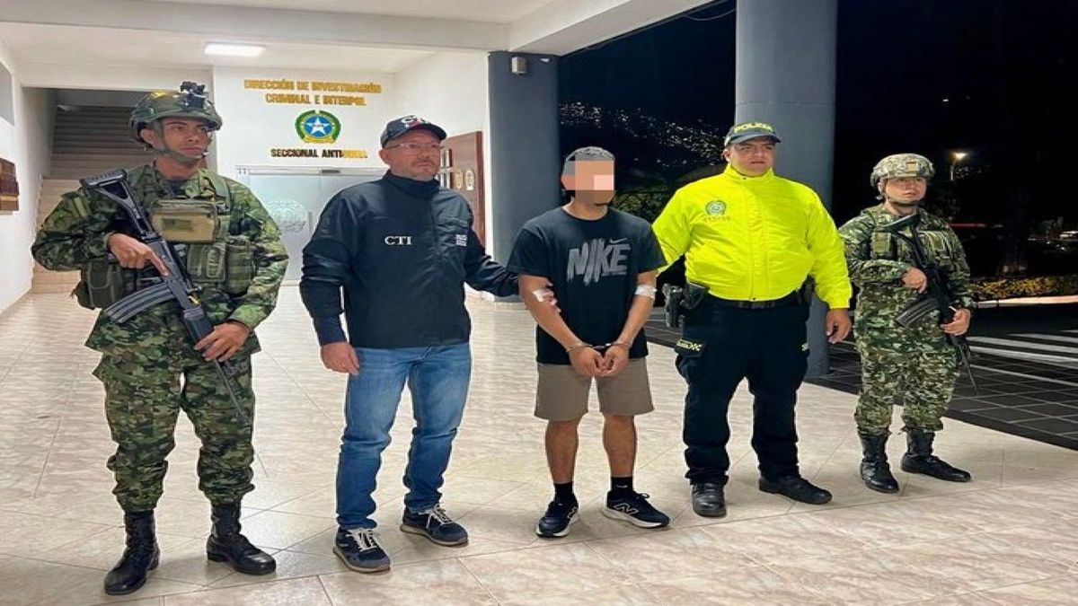 Captura alias Alexander en Antioquia