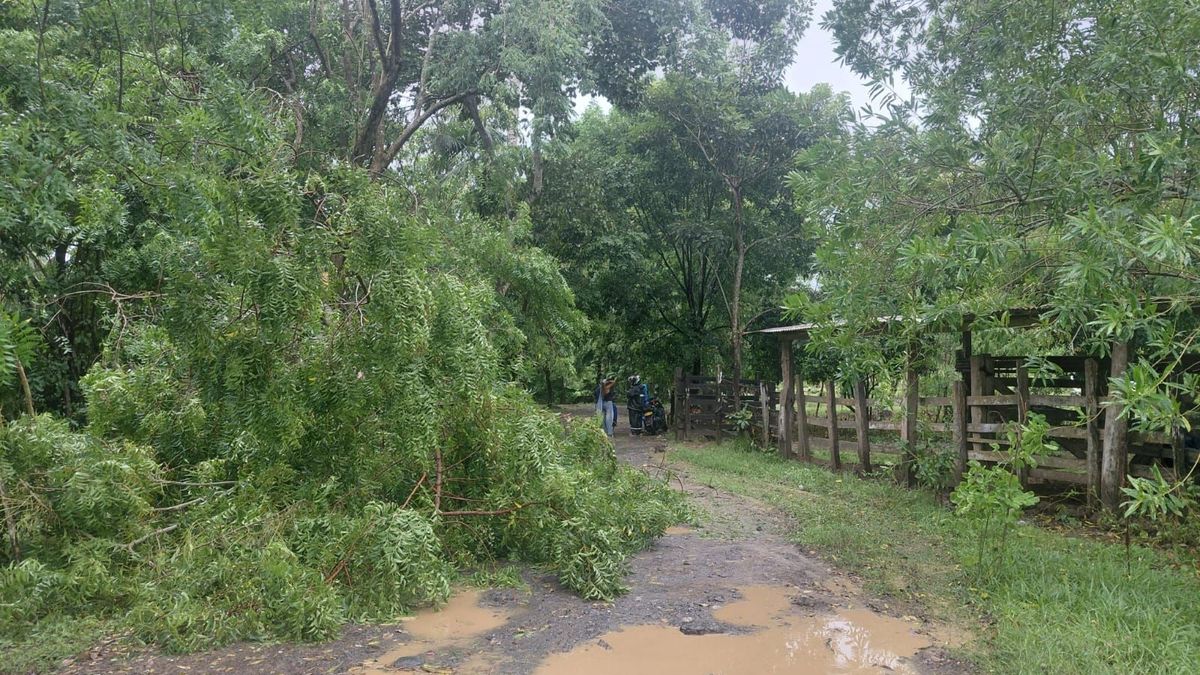 Lluvias e inundaciones en Córdoba.