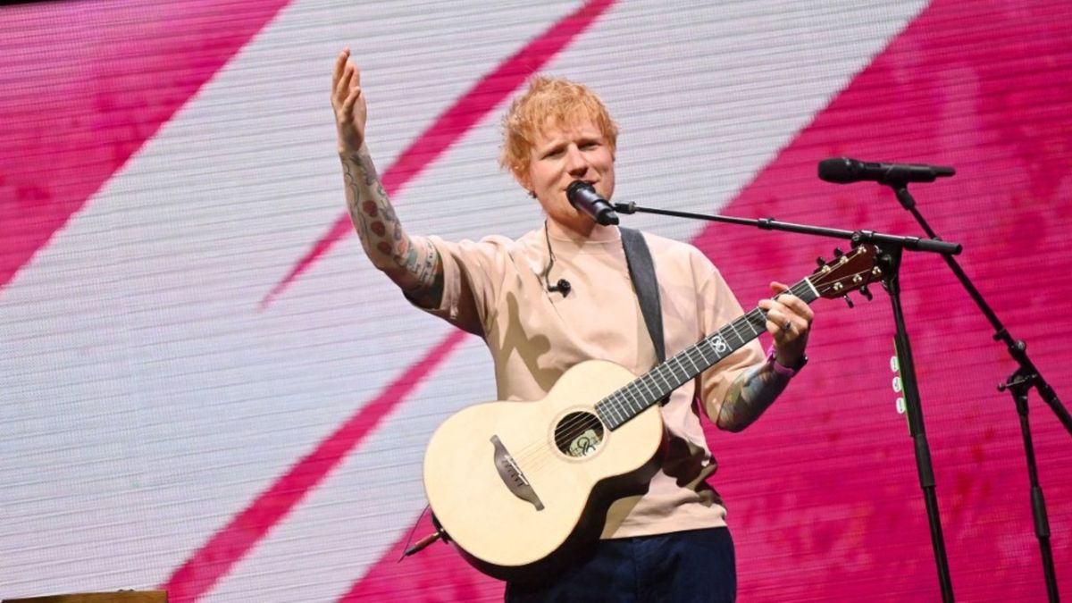 El cantante británico Ed Sheeran habló sobre la situación en Gaza durante un concierto realizado este sábado en Filadelfia, Estados Unidos.