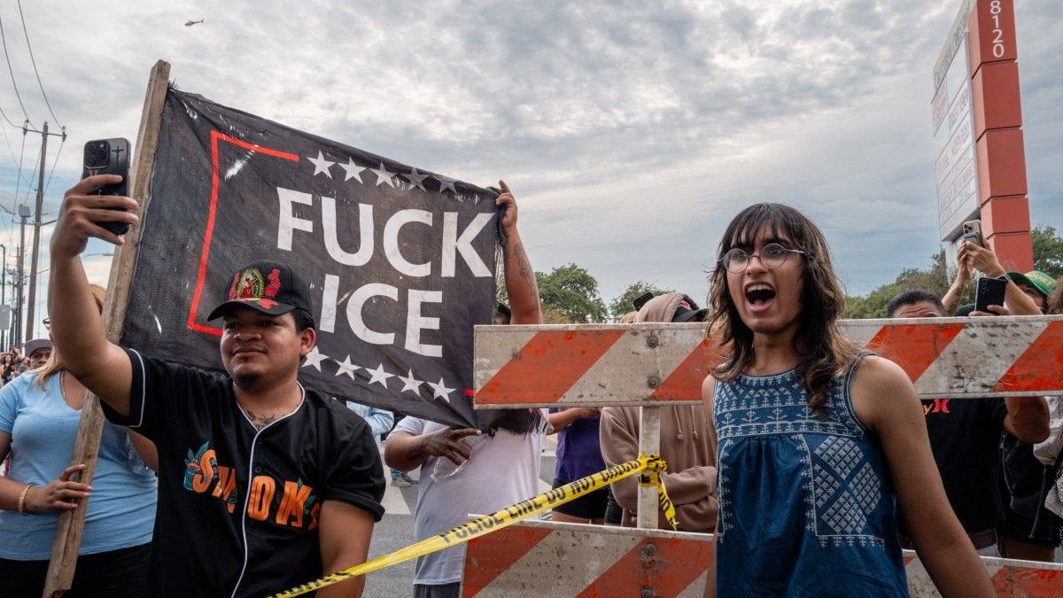 Protestas en Austin, Texas, tras una operación antiinmigración