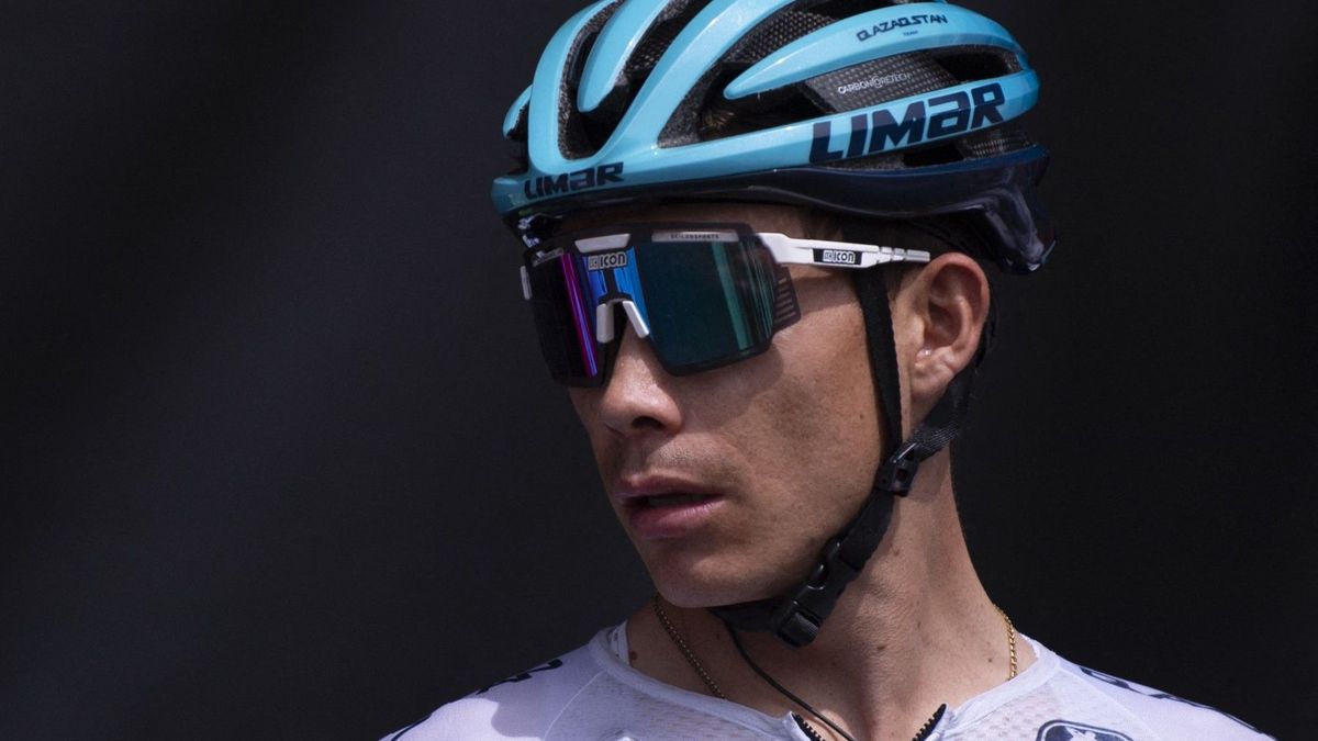 Miguel Ángel López, ciclista colombiano en el Team Medellín (2023)